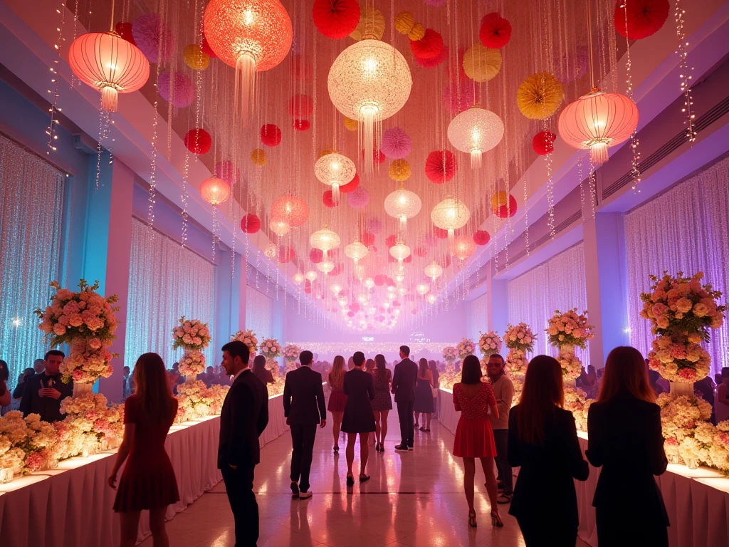 Beautiful party decorations